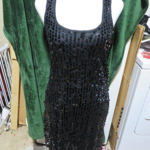 Little Black Sequined Dress!  Brand:  Vanity, Size S